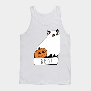 Halloween Salem Cat Tank Top